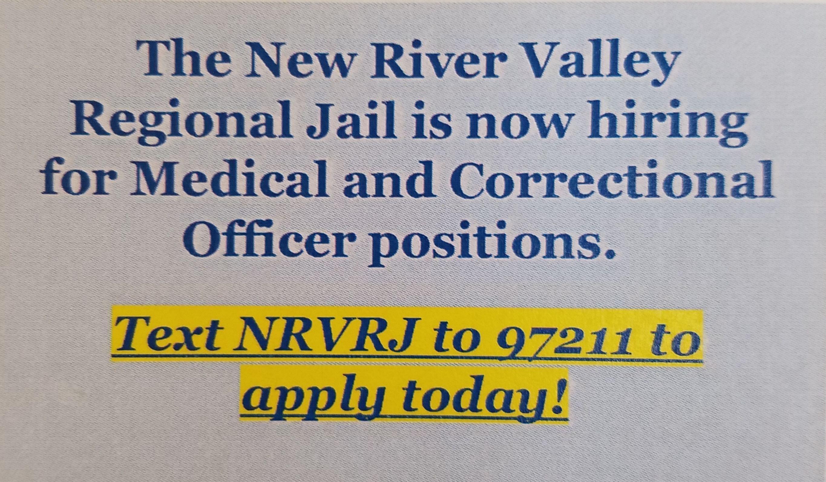 New River Valley Regional Jail